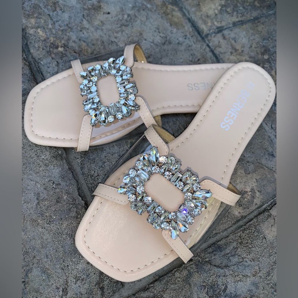 Nude sandals